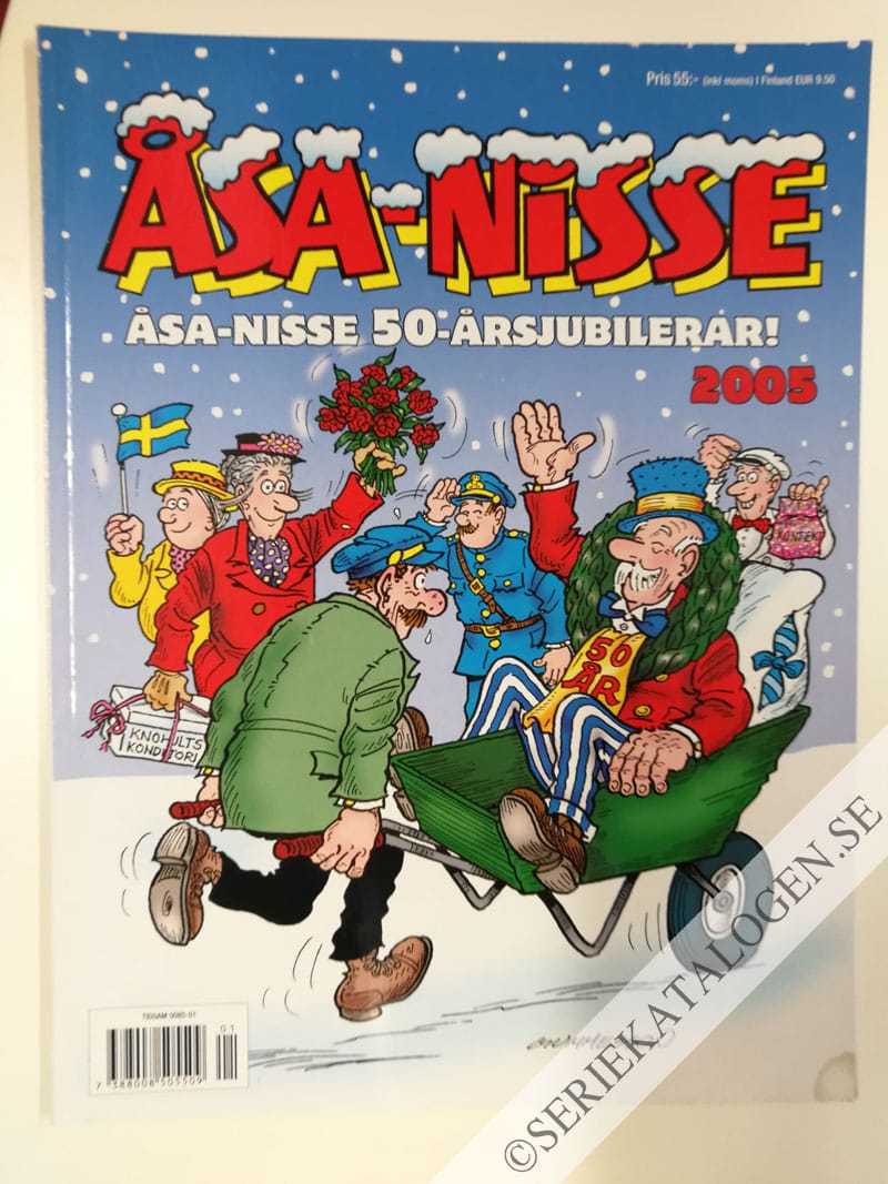 Framsida på Åsa-Nisse Åsa-Nisse 50-årsjubilerar (2005)