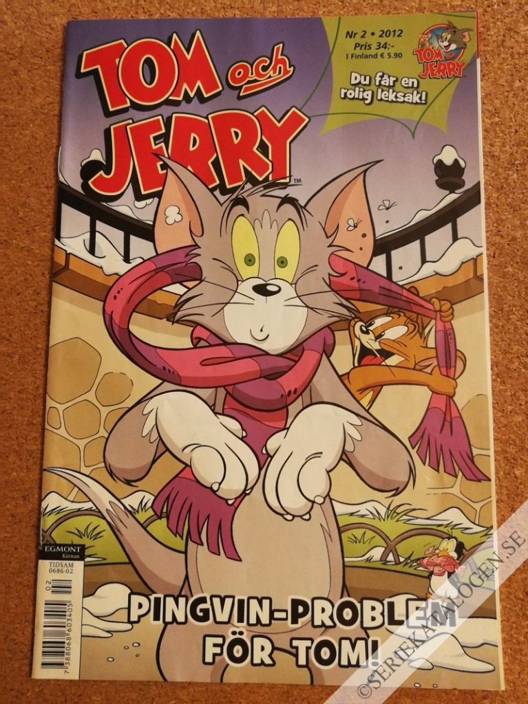 Framsida på Tom & Jerry #2 (2012)