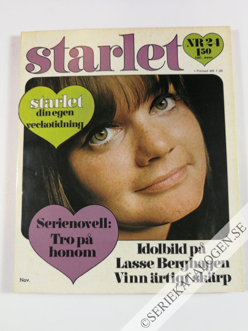 Framsida på Starlet #24 (1970)