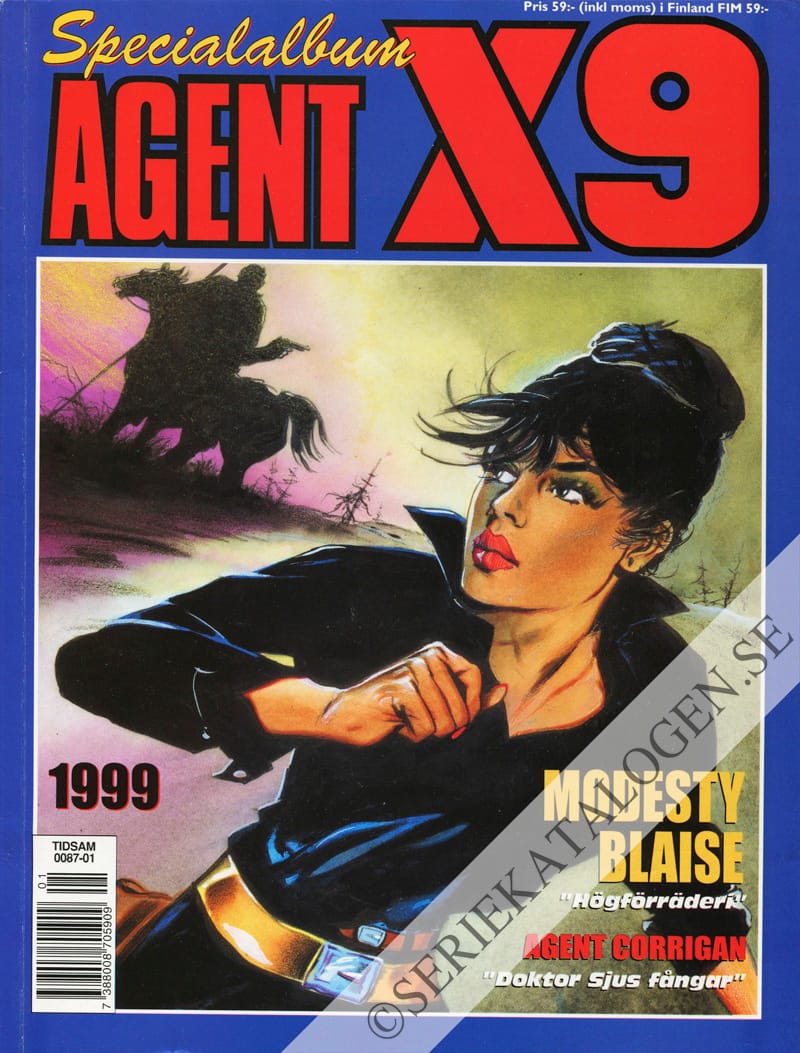 Framsida på Agent X9 specialalbum # (1999)