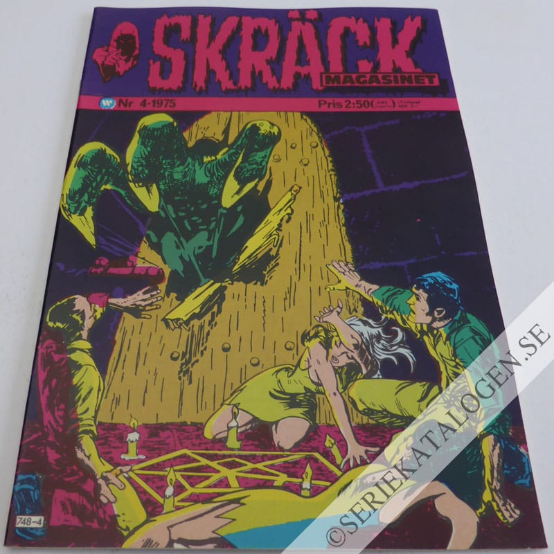 Framsida på Skräckmagasinet #4 (1975)