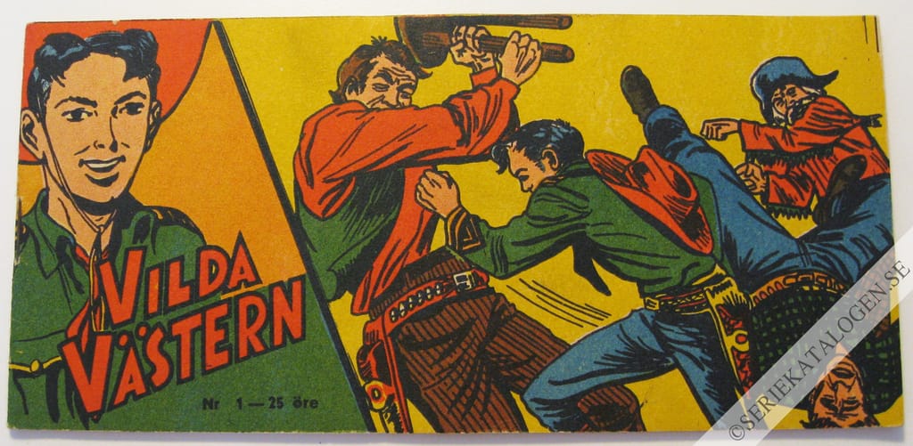 Framsida på Vilda Västern #1 (1955)