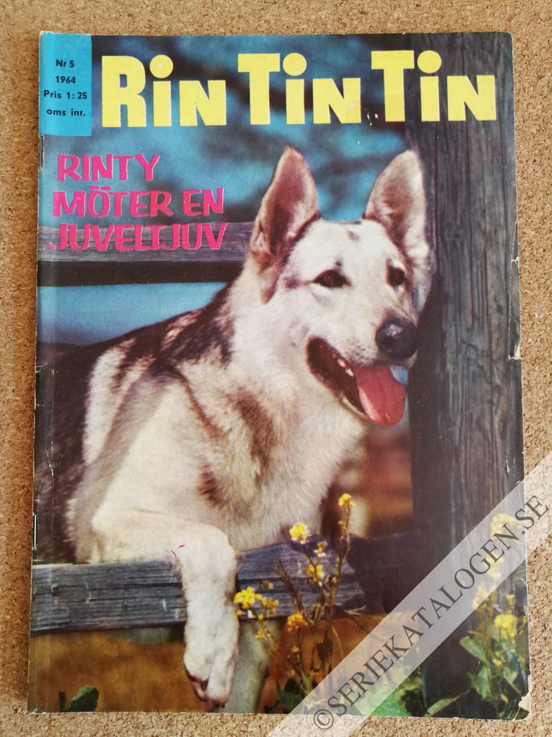 Framsida på Rin Tin Tin #5 (1964)