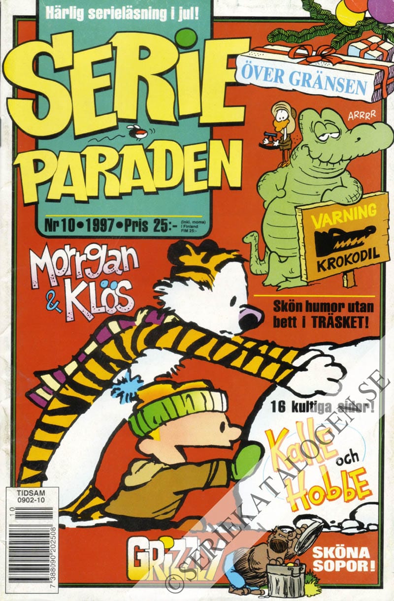 Framsida på Serie-paraden #10 (1997)