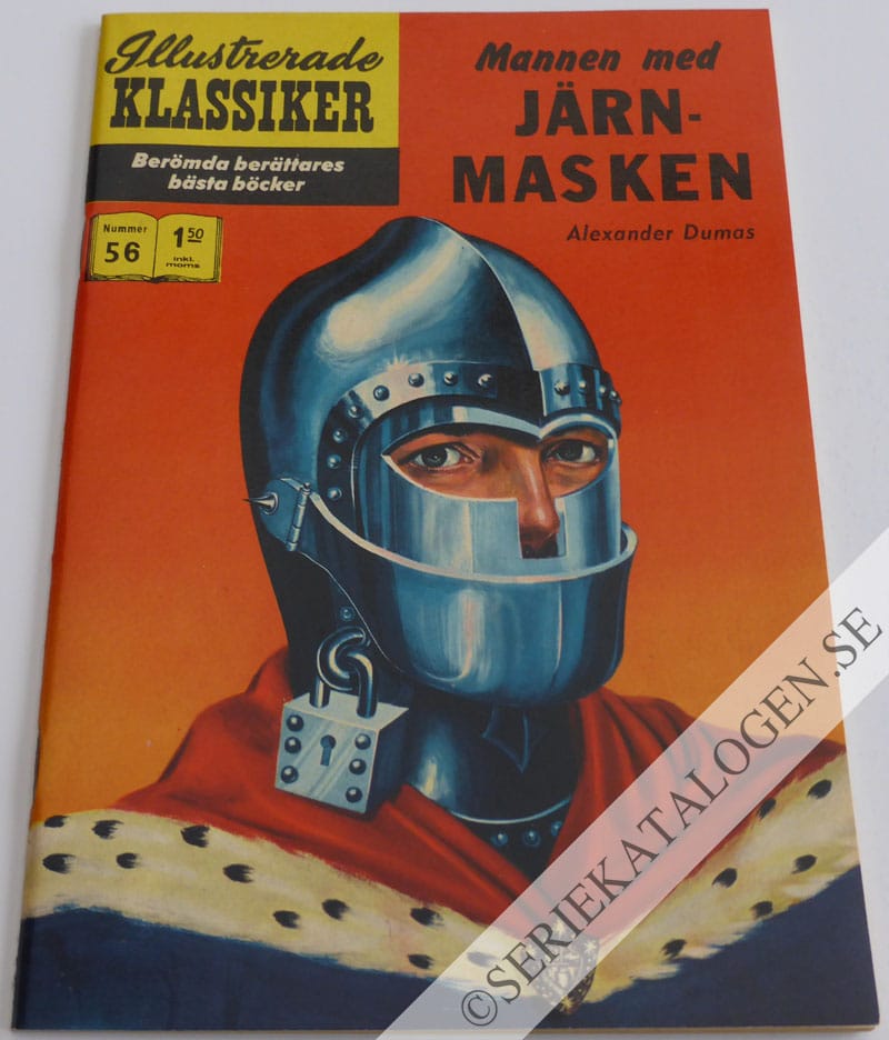 Framsida på Mannen med järnmasken (1969)