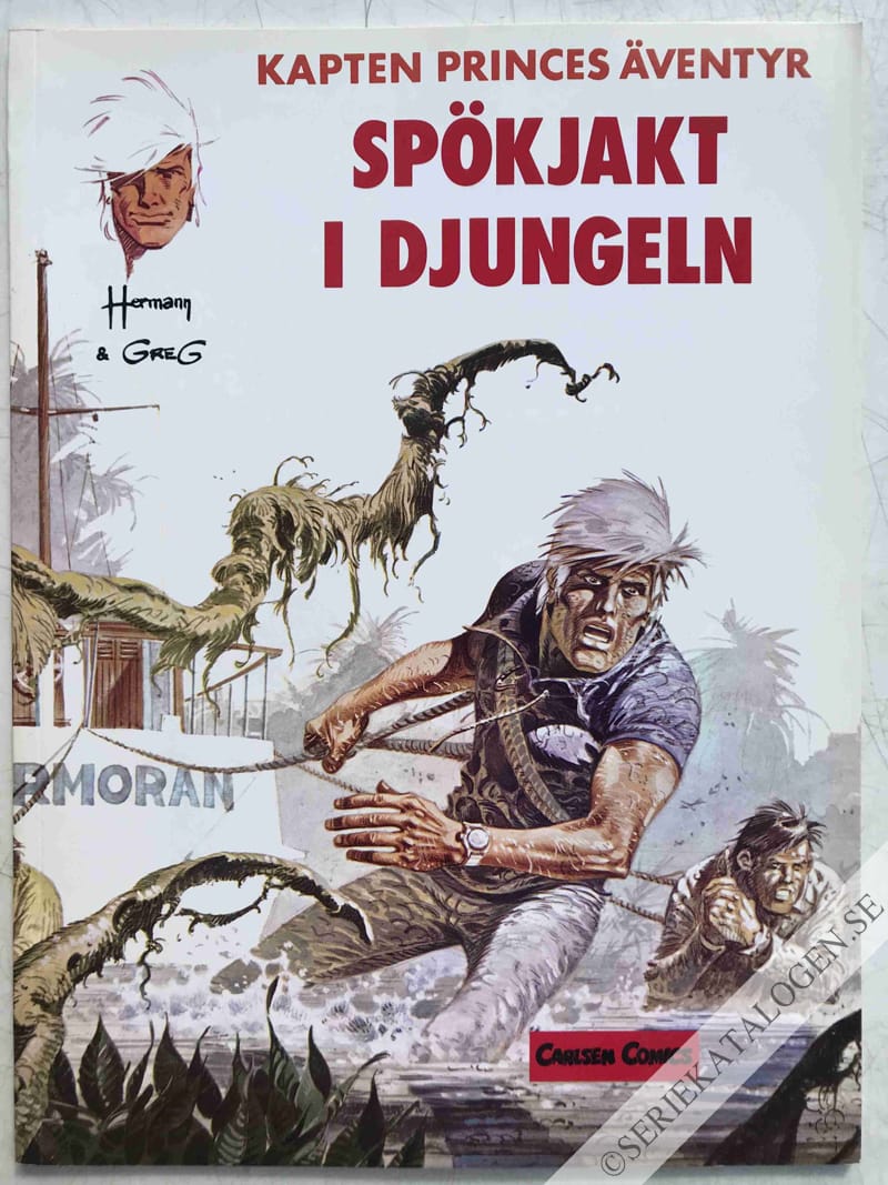 Framsida på Spökjakt i djungeln (1989)