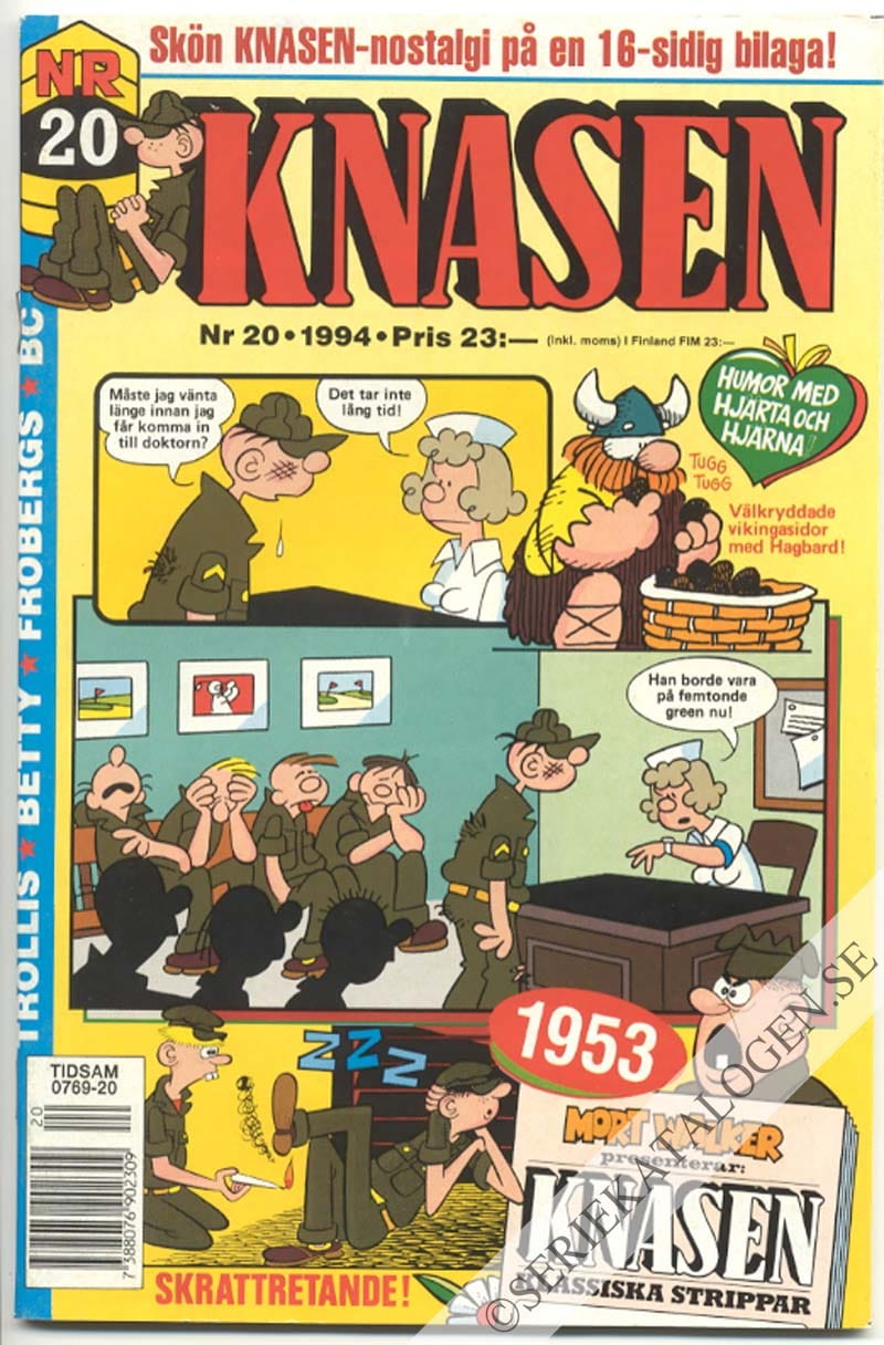 Framsida på Knasen #20 (1994)