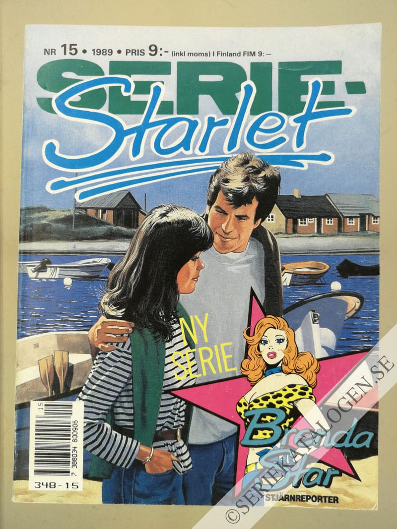 Framsida på Seriestarlet #15 (1989)