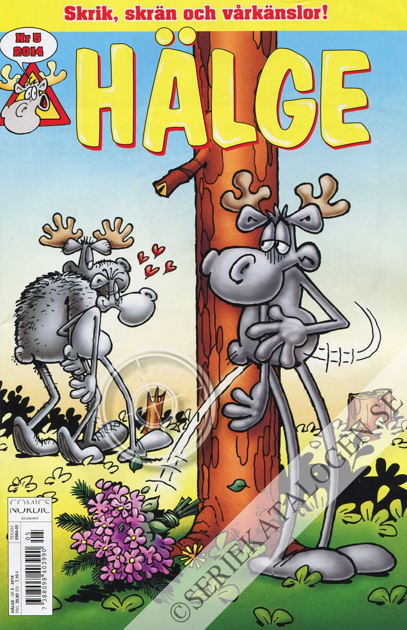 Framsida på Hälge #5 (2014)