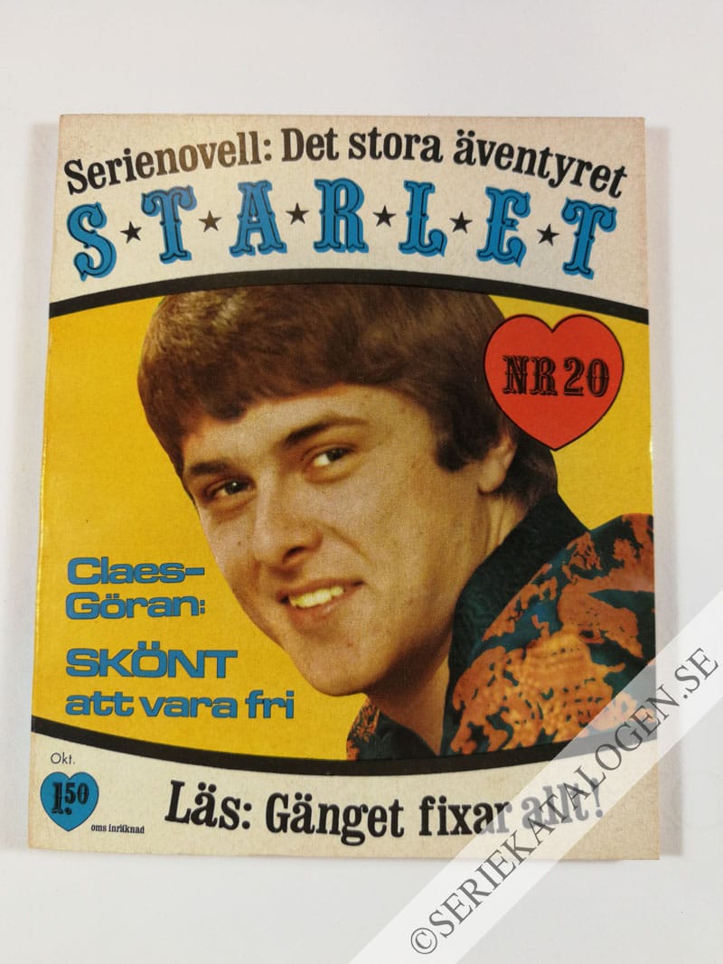 Framsida på Starlet #20 (1968)