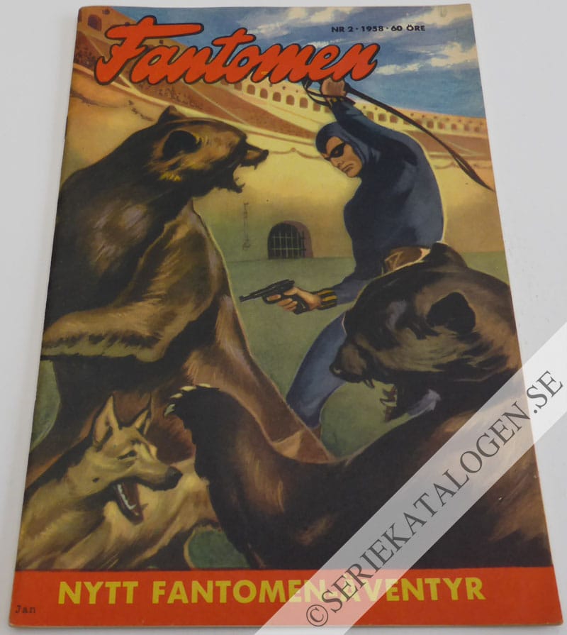 Framsida på Fantomen #2 (1958)
