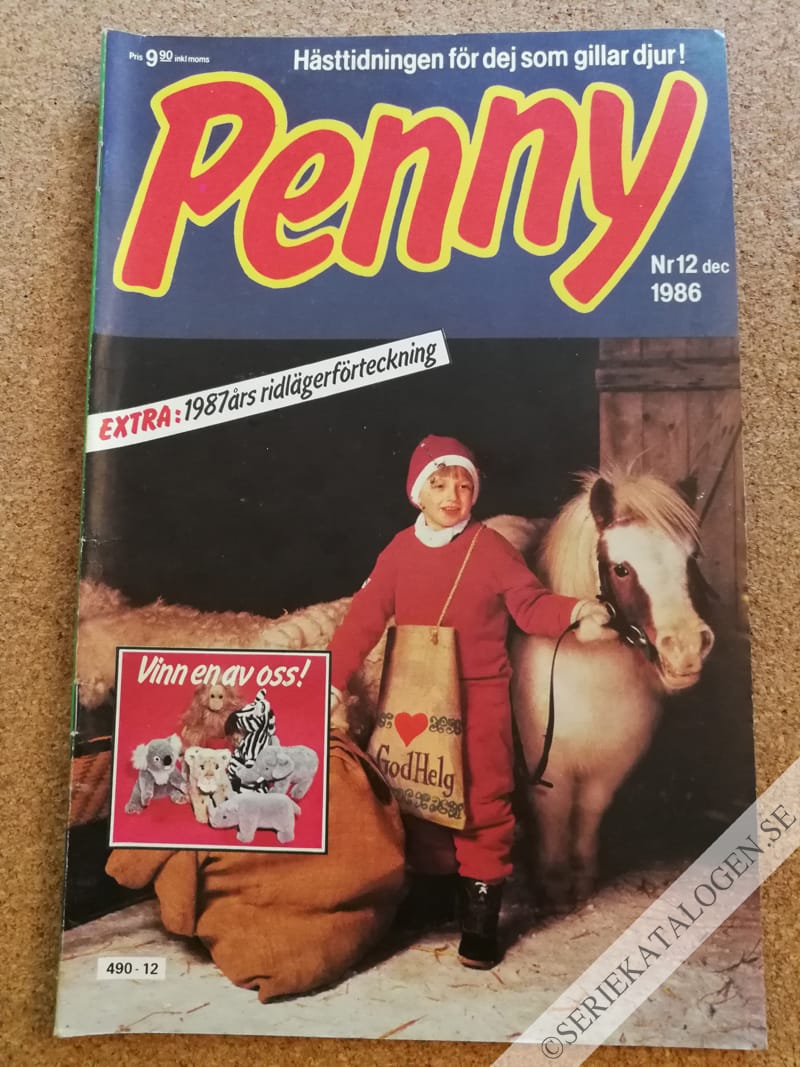 Framsida på Penny #12 (1986)