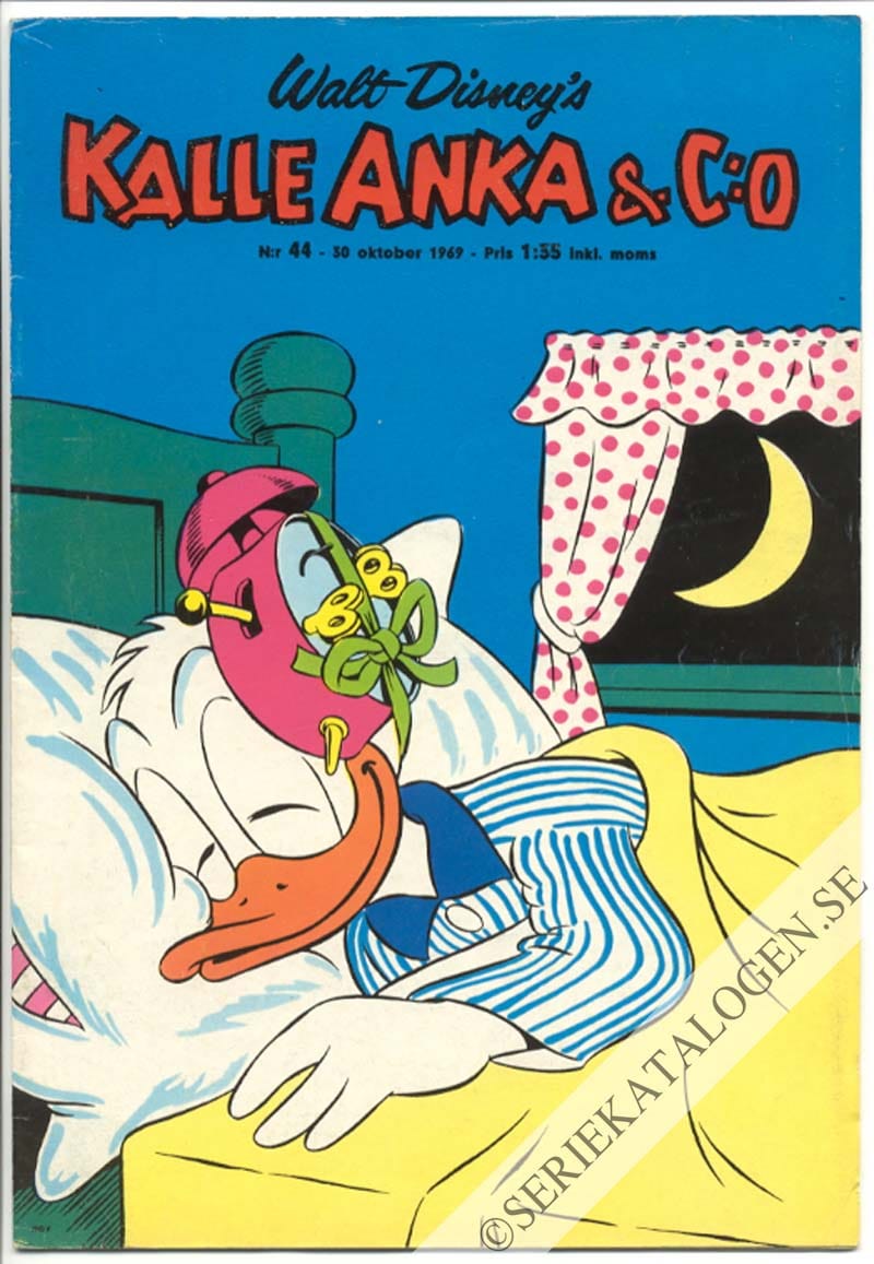Framsida på Kalle Anka & C:o #44 (1969)