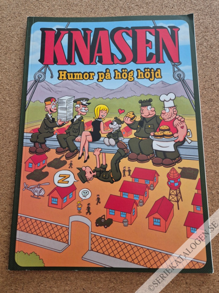 Framsida på Knasen Humor på hög höjd (2021)