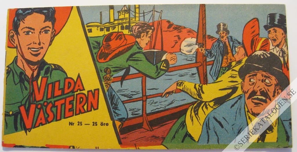 Framsida på Vilda Västern #25 (1958)