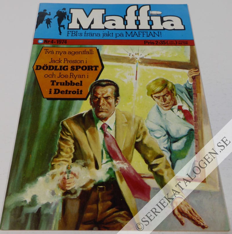 Framsida på Maffia #4 (1974)