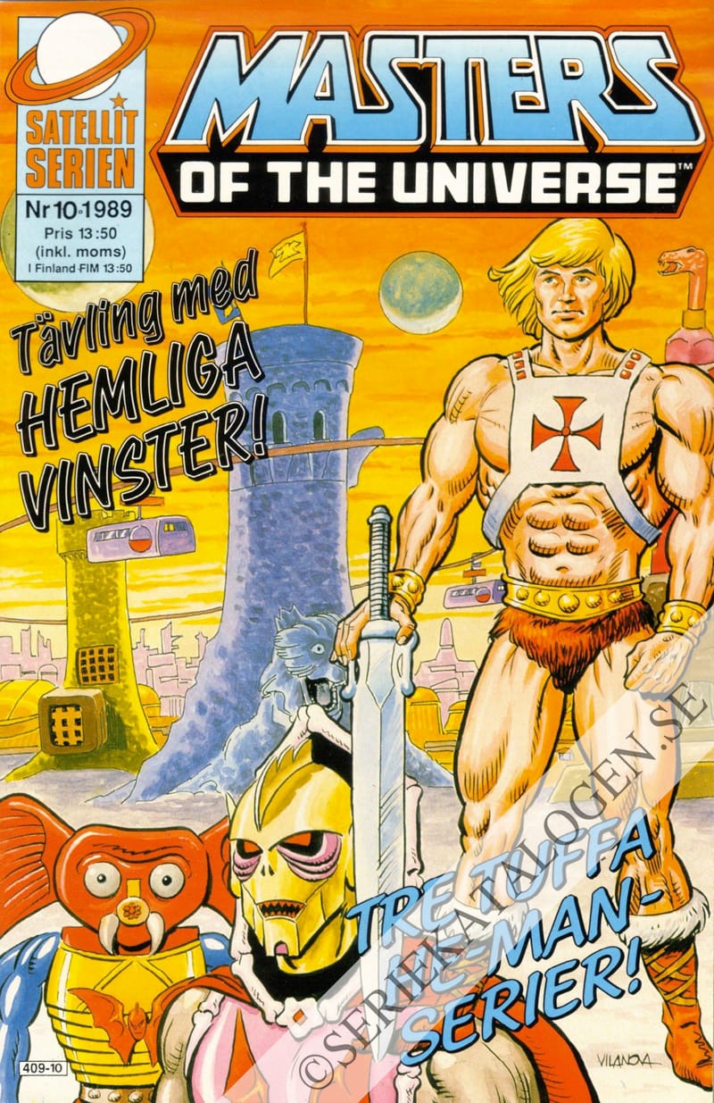 Framsida på Satellitserien #10 (1989)