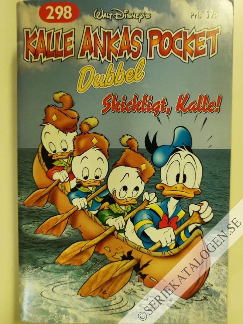 Framsida på Kalle Ankas pocket #298 - Skickligt, Kalle! (2004)