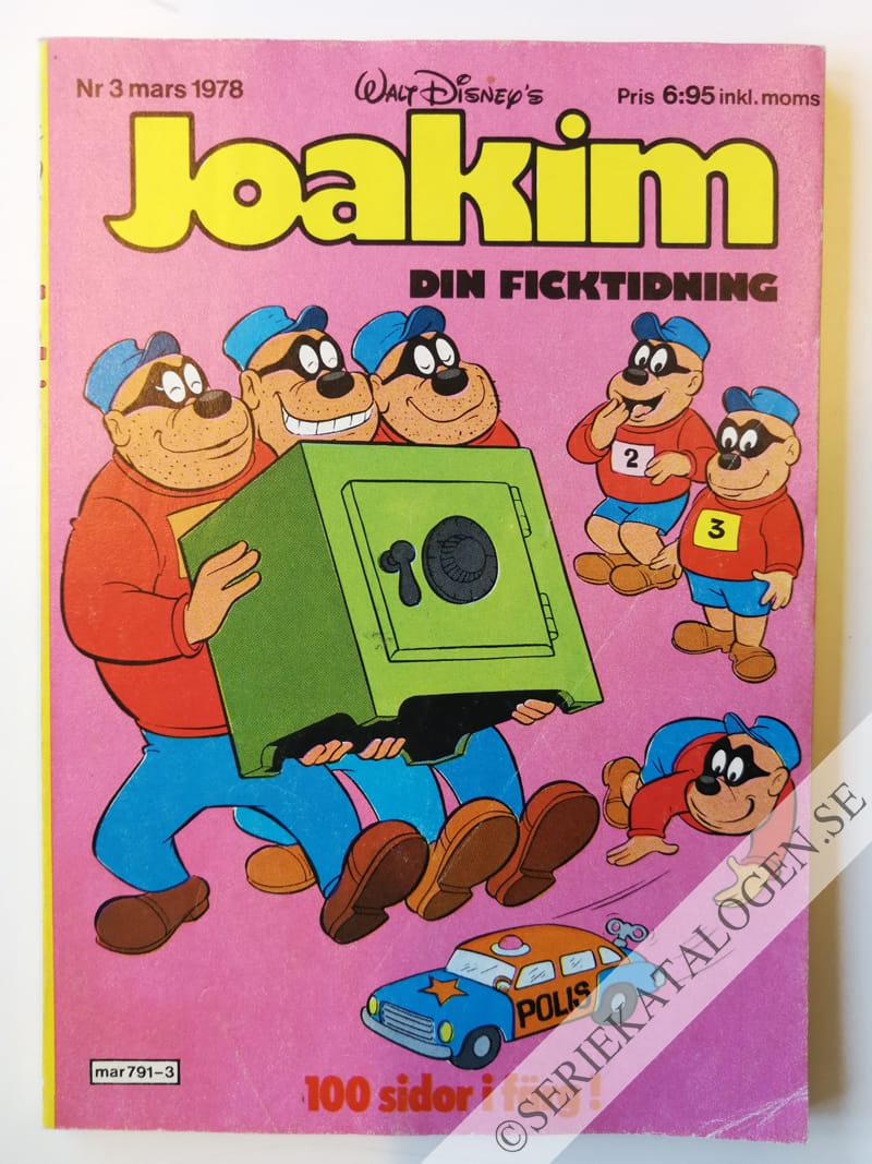 Framsida på Joakim #3 (1978)