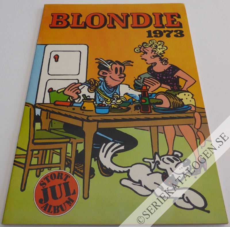 Framsida på Blondie Stort julalbum (1973)