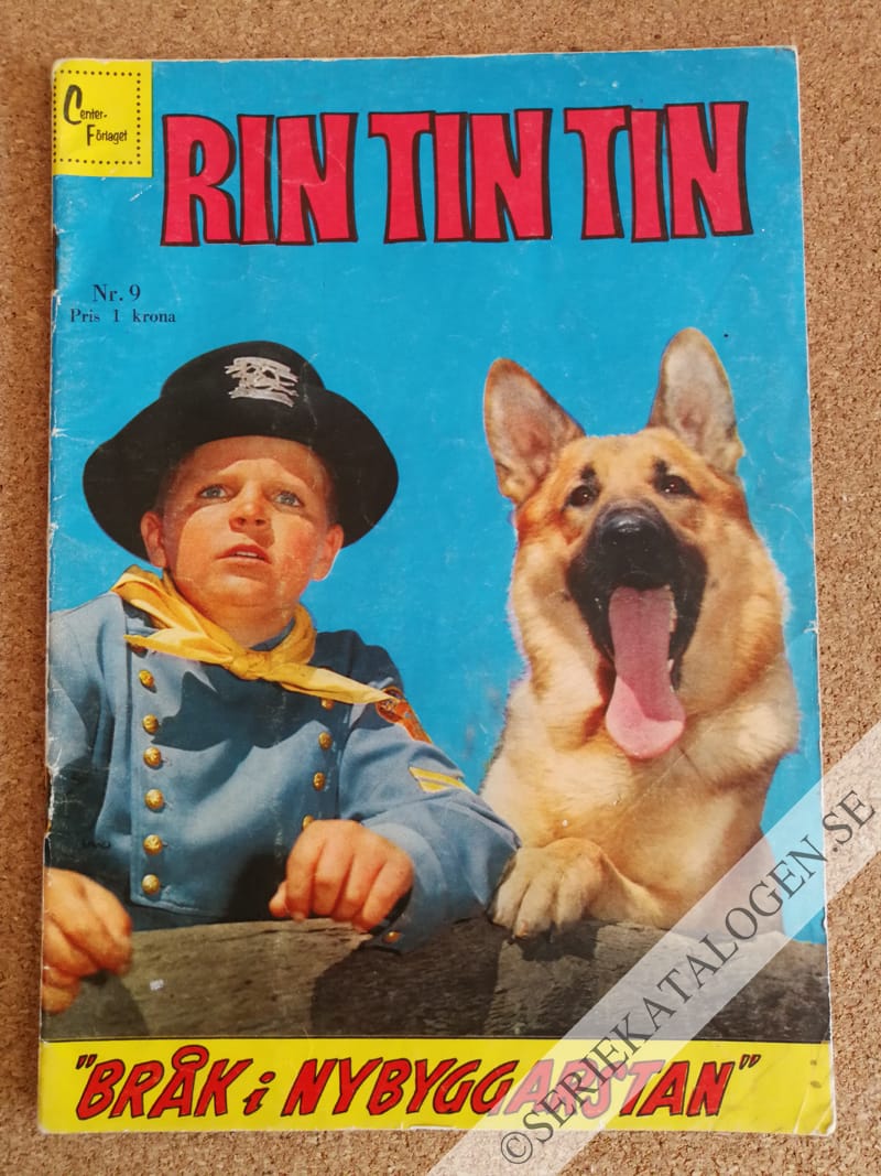 Framsida på Rin Tin Tin #9 (1960)