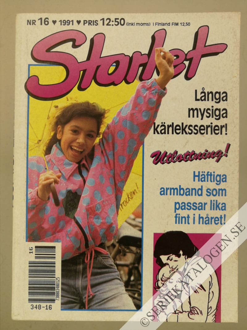 Framsida på Starlet #16 (1991)