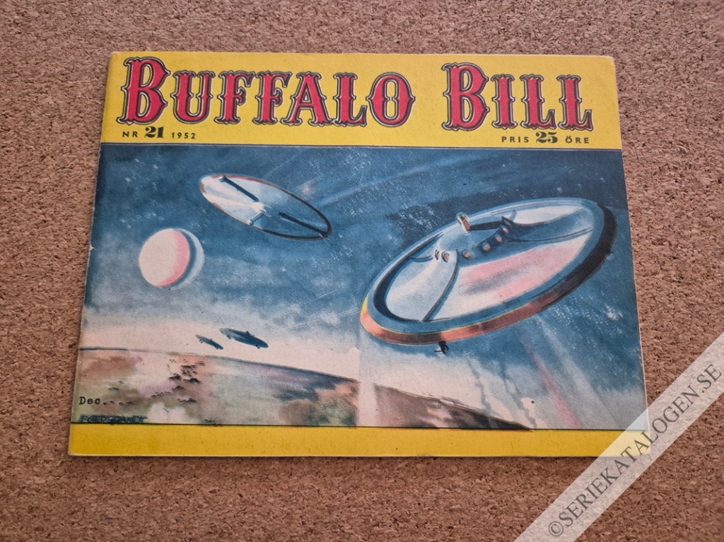 Framsida på Buffalo Bill #21 (1952)