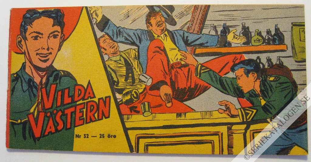 Framsida på Vilda Västern #32 (1958)