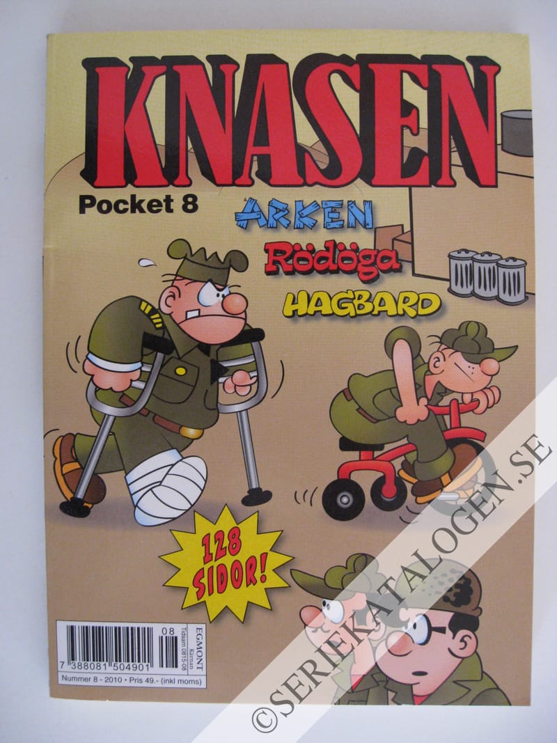 Framsida på Knasen pocket #8 (2010)