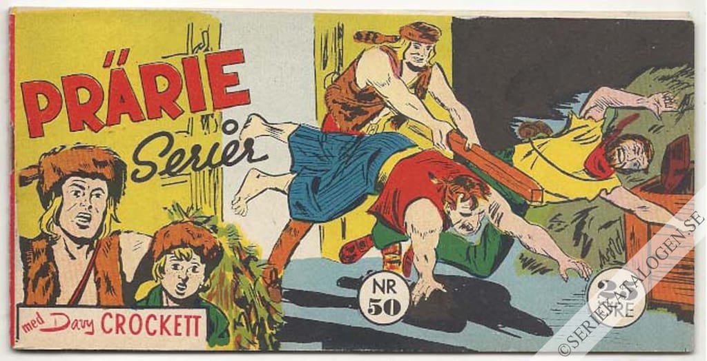 Framsida på Prärie-serier #50 (1959)