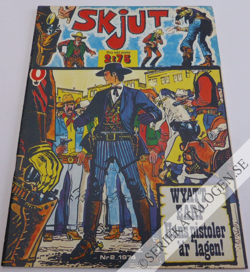 Framsida på Skjut #2 (1974)