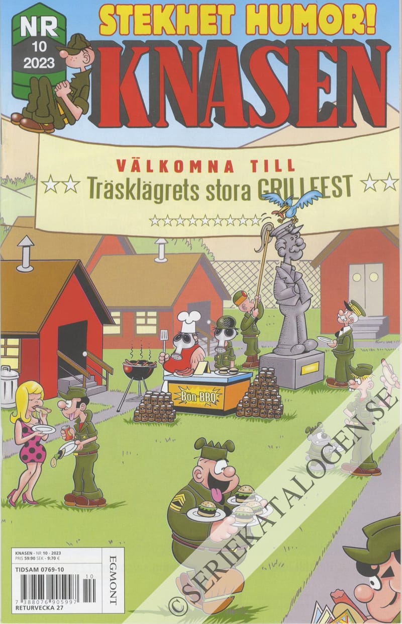 Framsida på Knasen #10 (2023)