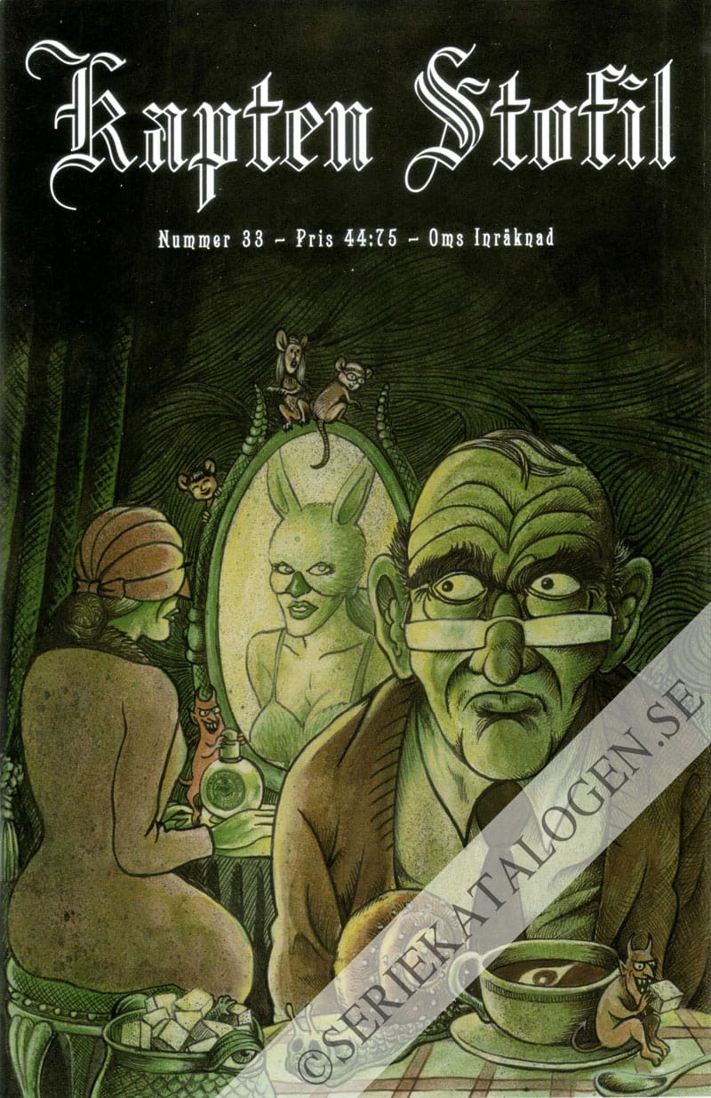 Framsida på Kapten Stofil #33 (2008)