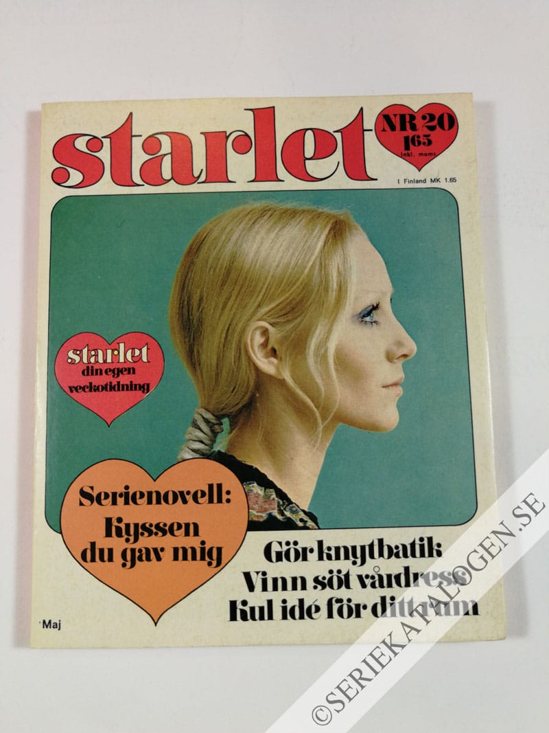 Framsida på Starlet #20 (1971)