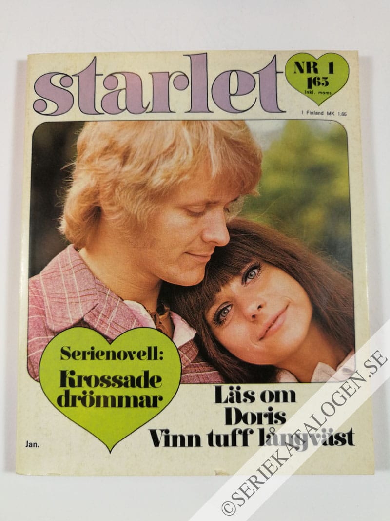 Framsida på Starlet #1 (1971)