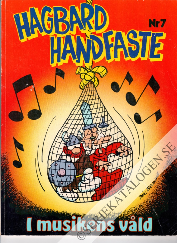 Framsida på Hagbard Handfaste I musikens våld (1980)