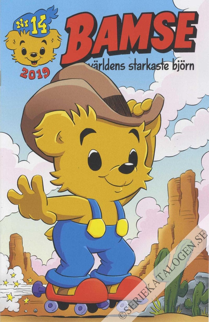 Framsida på Bamse #14 (2019)