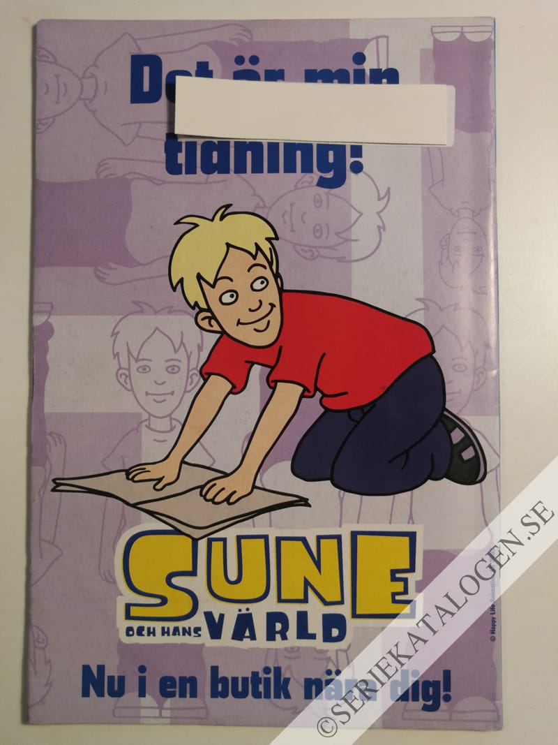 Baksida på Äventyr på havets djup! (2003)