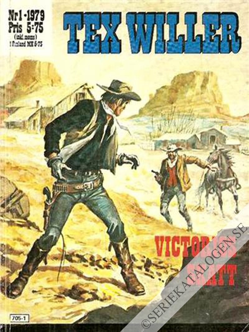 Framsida på Tex Willer #1 (1979)