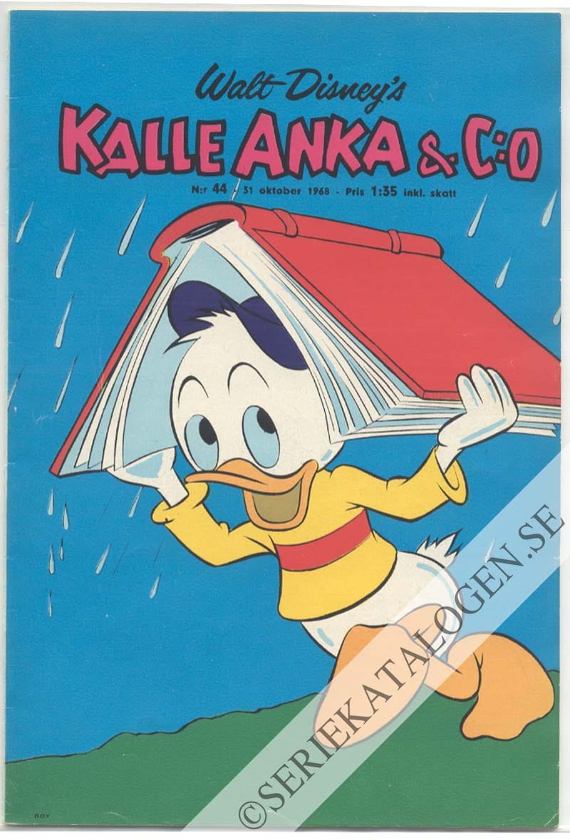 Framsida på Kalle Anka & C:o #44 (1968)