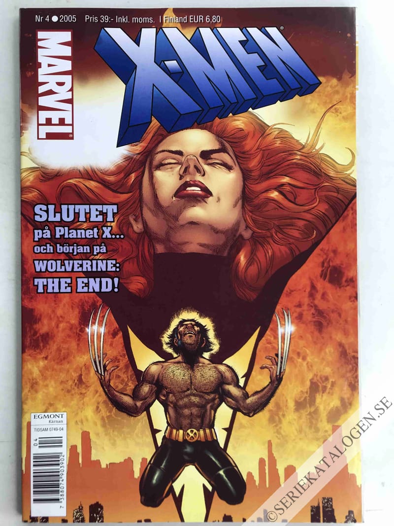 Framsida på X-Men #4 (2005)