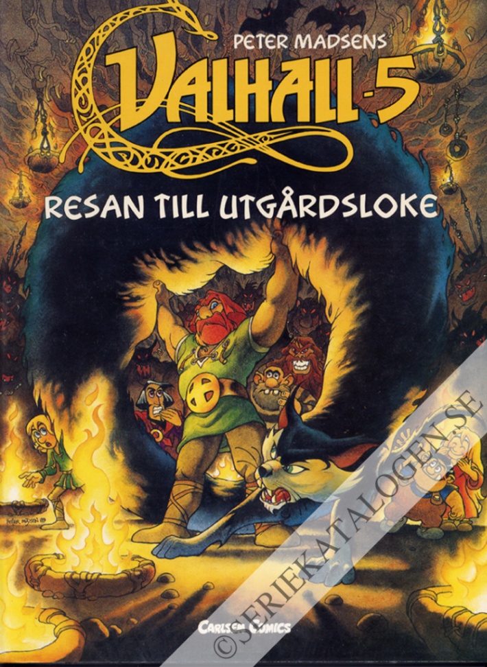 Framsida på Valhall Resan till Utgårdsloke (1990)
