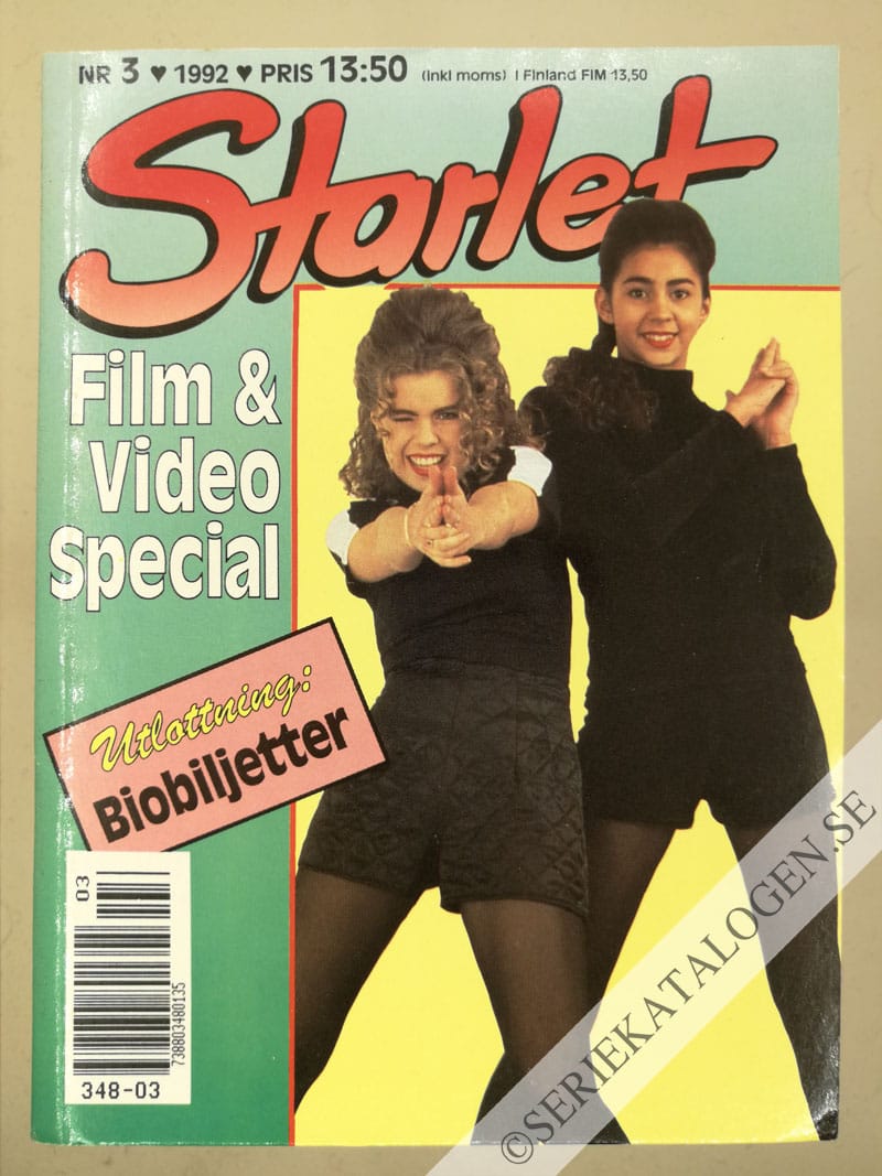 Framsida på Starlet #3 (1992)