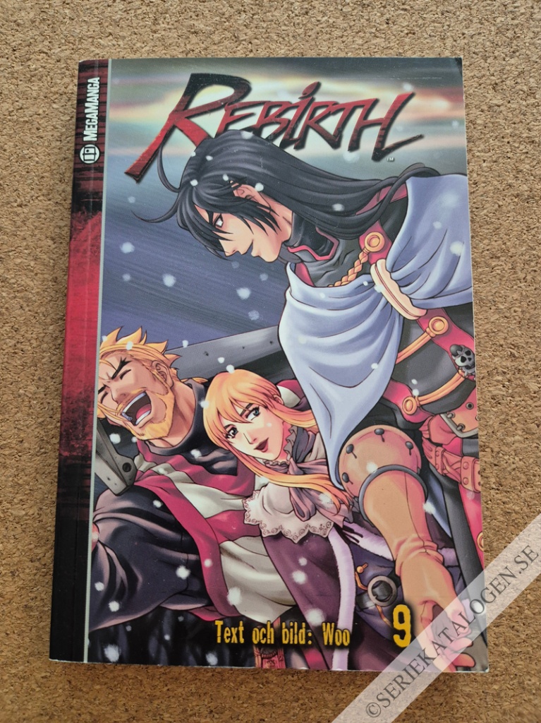 Framsida på Rebirth #9 (2007)