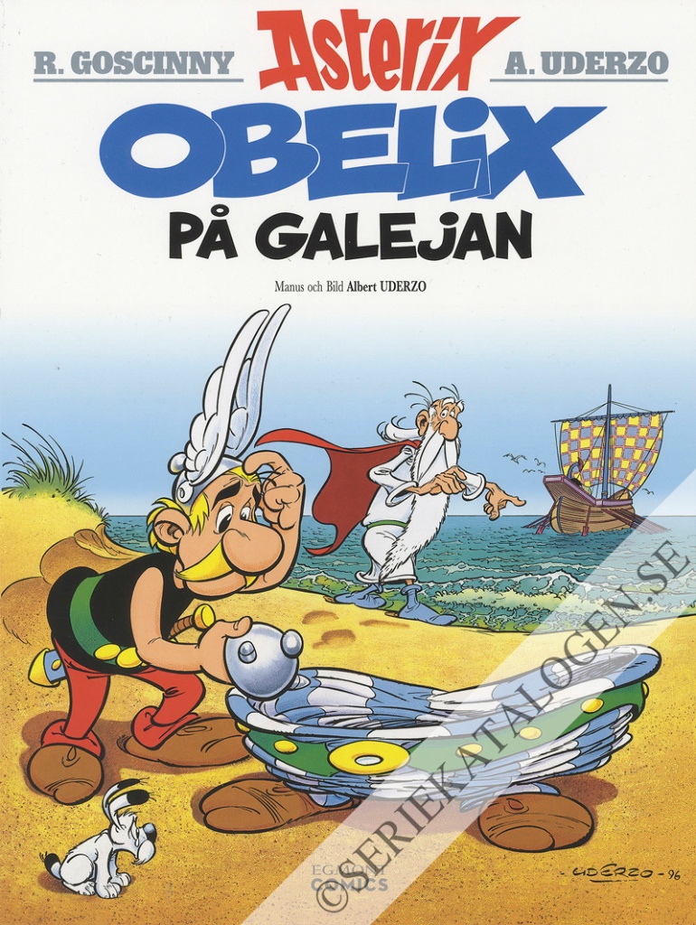 Framsida på Obelix på galejan (2026)