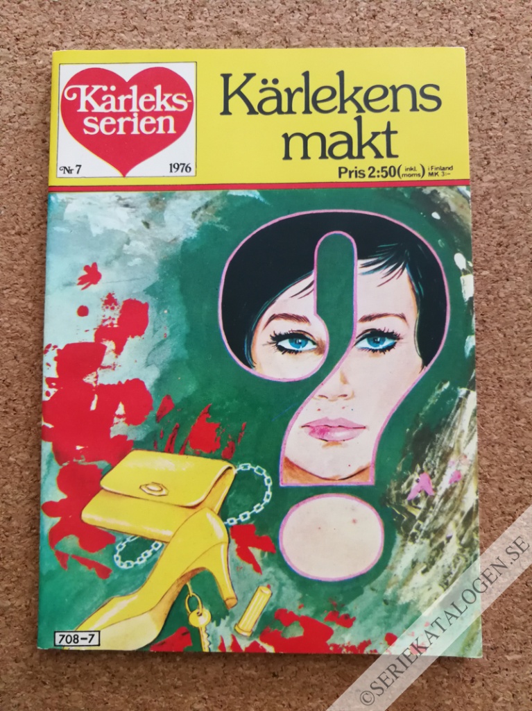 Framsida på Kärleksserien Kärlekens makt (1976)