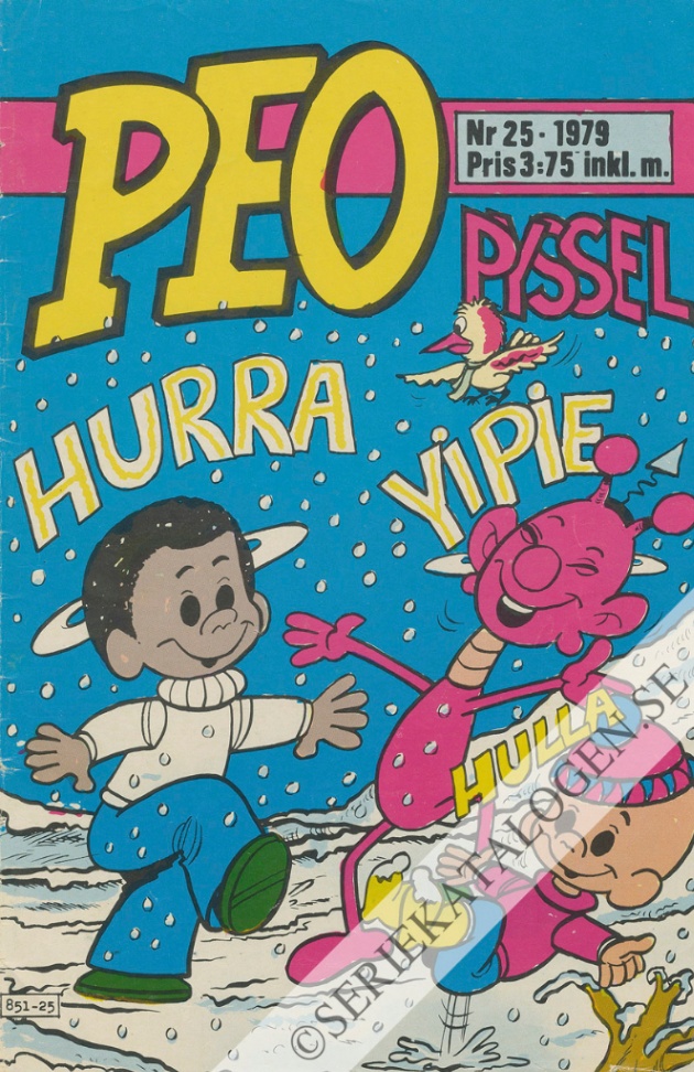 Framsida på Peo #25 (1979)