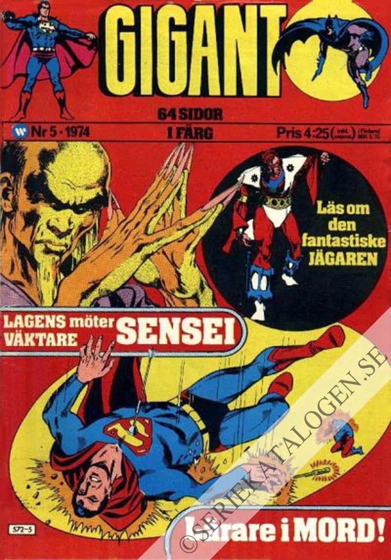 Framsida på Gigant #5 (1974)