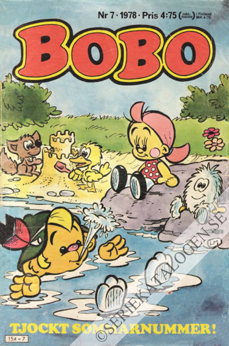 Framsida på Bobo #7 (1978)