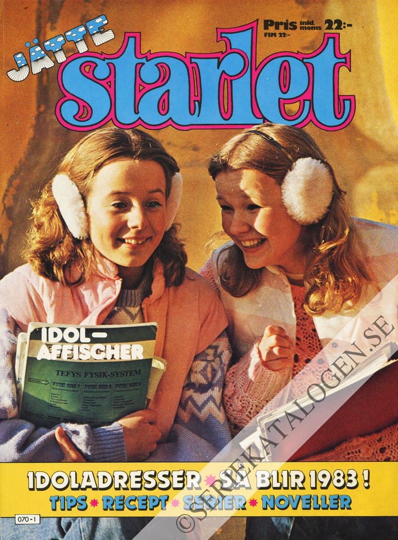Framsida på Jättestarlet Sommar (1982)